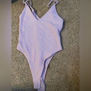 Purple bodysuit